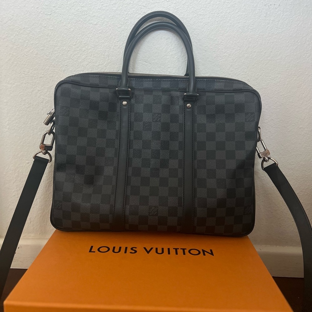 Louis Vuitton The Porte-Documents Voyage PM briefcase